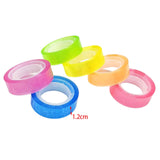 Maxbell 6 Roll Sticky Ball Tape Crafts Interesting Rainbow Tape for Adult Party