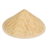 Maxbell Bamboo Braided Hat Weaved Hard Shell Hat Sun Hats Wall Decoration Painting 30cmx20cm