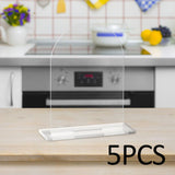 Maxbell 5Pcs Acrylic Place Cards Table Numbers Sublimation DIY for Wedding Banquet