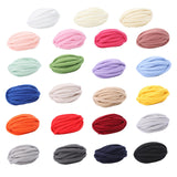 Maxbell Chunky Wool Yarn Filling Soft Knitting for Scarf Sweater Bed Fence Crochet white