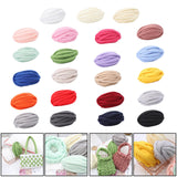 Maxbell Chunky Wool Yarn Filling Soft Knitting for Scarf Sweater Bed Fence Crochet white