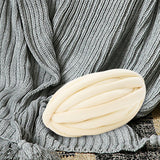 Maxbell Chunky Wool Yarn Filling Soft Knitting for Scarf Sweater Bed Fence Crochet milk yellow