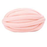 Maxbell Chunky Wool Yarn Filling Soft Knitting for Scarf Sweater Bed Fence Crochet orange and pink