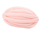 Maxbell Chunky Wool Yarn Filling Soft Knitting for Scarf Sweater Bed Fence Crochet orange and pink