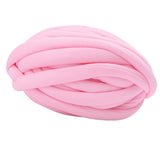 Maxbell Chunky Wool Yarn Filling Soft Knitting for Scarf Sweater Bed Fence Crochet pink