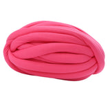 Maxbell Chunky Wool Yarn Filling Soft Knitting for Scarf Sweater Bed Fence Crochet rose pink