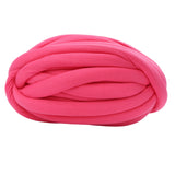 Maxbell Chunky Wool Yarn Filling Soft Knitting for Scarf Sweater Bed Fence Crochet rose pink