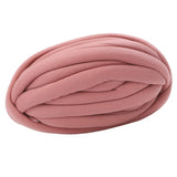 Maxbell Chunky Wool Yarn Filling Soft Knitting for Scarf Sweater Bed Fence Crochet bean paste pink