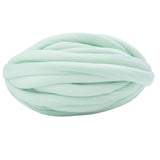 Maxbell Chunky Wool Yarn Filling Soft Knitting for Scarf Sweater Bed Fence Crochet light green