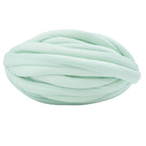 Maxbell Chunky Wool Yarn Filling Soft Knitting for Scarf Sweater Bed Fence Crochet light green