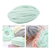 Maxbell Chunky Wool Yarn Filling Soft Knitting for Scarf Sweater Bed Fence Crochet light green