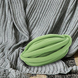 Maxbell Chunky Wool Yarn Filling Soft Knitting for Scarf Sweater Bed Fence Crochet green