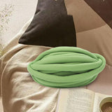 Maxbell Chunky Wool Yarn Filling Soft Knitting for Scarf Sweater Bed Fence Crochet green
