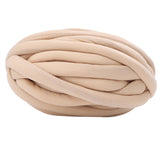 Maxbell Chunky Wool Yarn Filling Soft Knitting for Scarf Sweater Bed Fence Crochet khaki