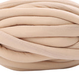 Maxbell Chunky Wool Yarn Filling Soft Knitting for Scarf Sweater Bed Fence Crochet khaki