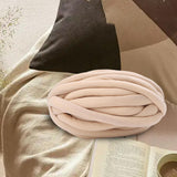 Maxbell Chunky Wool Yarn Filling Soft Knitting for Scarf Sweater Bed Fence Crochet khaki