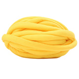 Maxbell Chunky Wool Yarn Filling Soft Knitting for Scarf Sweater Bed Fence Crochet yellow