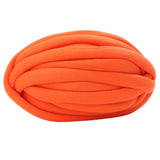 Maxbell Chunky Wool Yarn Filling Soft Knitting for Scarf Sweater Bed Fence Crochet orange yellow