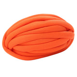 Maxbell Chunky Wool Yarn Filling Soft Knitting for Scarf Sweater Bed Fence Crochet orange yellow