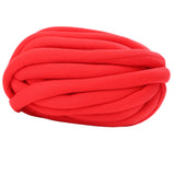 Maxbell Chunky Wool Yarn Filling Soft Knitting for Scarf Sweater Bed Fence Crochet red