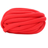 Maxbell Chunky Wool Yarn Filling Soft Knitting for Scarf Sweater Bed Fence Crochet red