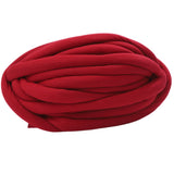 Maxbell Chunky Wool Yarn Filling Soft Knitting for Scarf Sweater Bed Fence Crochet dark red