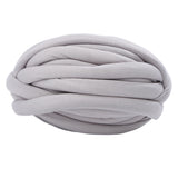Maxbell Chunky Wool Yarn Filling Soft Knitting for Scarf Sweater Bed Fence Crochet smoke gray