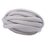 Maxbell Chunky Wool Yarn Filling Soft Knitting for Scarf Sweater Bed Fence Crochet smoke gray
