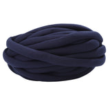 Maxbell Chunky Wool Yarn Filling Soft Knitting for Scarf Sweater Bed Fence Crochet navy blue