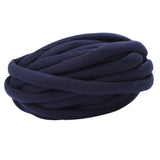 Maxbell Chunky Wool Yarn Filling Soft Knitting for Scarf Sweater Bed Fence Crochet navy blue