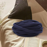 Maxbell Chunky Wool Yarn Filling Soft Knitting for Scarf Sweater Bed Fence Crochet navy blue