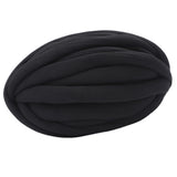 Maxbell Chunky Wool Yarn Filling Soft Knitting for Scarf Sweater Bed Fence Crochet black