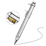 Maxbell Ballpoint Pen Caliper Tools Portable 1mm for Writing Note Taking Pen Gift Black Ink Refill