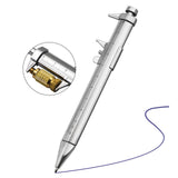Maxbell Ballpoint Pen Caliper Tools Portable 1mm for Writing Note Taking Pen Gift Blue Ink Refill
