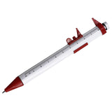 Maxbell Vernier Caliper Blue Refill 1mm Ball Point Pen for Writing Pen Gift Tools B