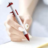 Maxbell Vernier Caliper Blue Refill 1mm Ball Point Pen for Writing Pen Gift Tools B