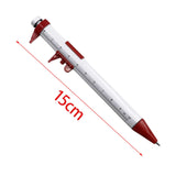 Maxbell Vernier Caliper Blue Refill 1mm Ball Point Pen for Writing Pen Gift Tools B