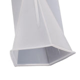 Maxbell Cone Resin Model Ring Holder Pyramid Silicone Model DIY Home Decoration Hexagonal Cone