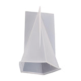 Maxbell Cone Resin Model Ring Holder Pyramid Silicone Model DIY Home Decoration Hexagonal Cone