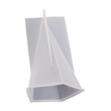 Maxbell Cone Resin Model Ring Holder Pyramid Silicone Model DIY Home Decoration Hexagonal Cone