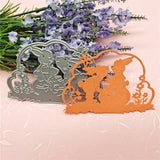 Maxbell Easter Couple Rabbit Lover Metal Cutting Dies Creative for Photo Album