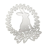 Maxbell Easter Rabbit Metal Cutting Dies for Card Making Album Stamp Decorations