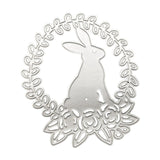 Maxbell Easter Rabbit Metal Cutting Dies for Card Making Album Stamp Decorations