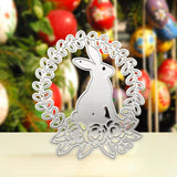 Maxbell Easter Rabbit Metal Cutting Dies for Card Making Album Stamp Decorations