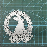 Maxbell Easter Rabbit Metal Cutting Dies for Card Making Album Stamp Decorations