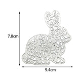Maxbell Bunny Cutting Dies Embossing Tool Stencil DIY Album Paper Craft Decoration
