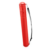 Maxbell Poster Storage Tube Carrying Flexible with Strap Portable for Paintings Red