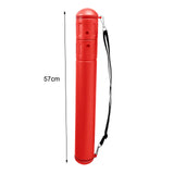 Maxbell Poster Storage Tube Carrying Flexible with Strap Portable for Paintings Red