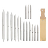 Maxbell 16x Blending Stumps sanding paper Pencil sharpen for Beginner Artist Student