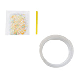 Maxbell Bubble Blowing Double Sided Tape Wall Mount Tape Creative DIY Crafts Sticky Yellow Sequins